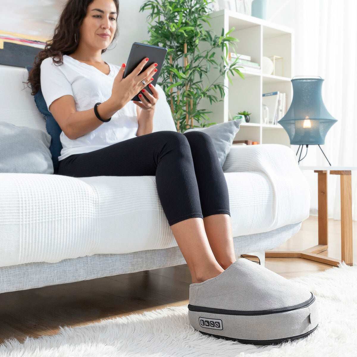 Masseur de Pieds Shiatsu Chauffant - FootRelief Pro™