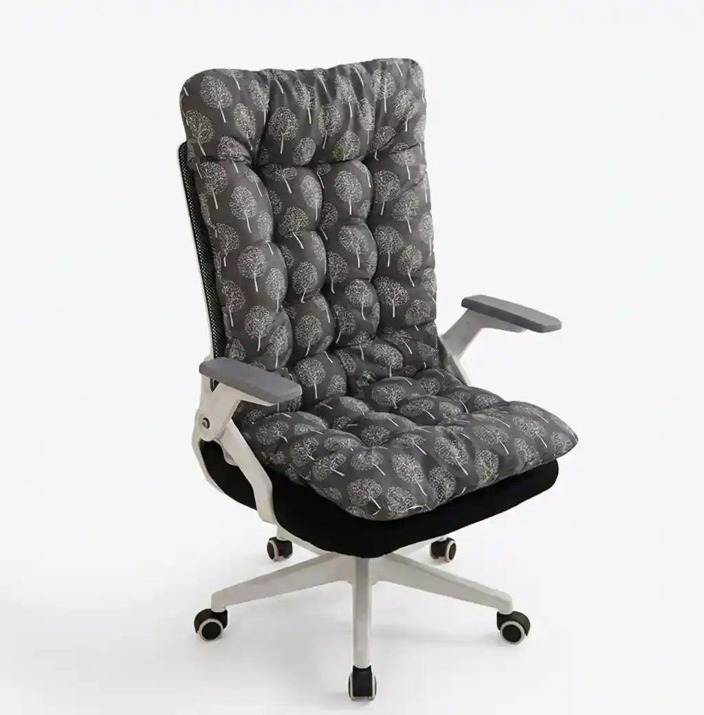 Coussin Fauteuil de Bureau Intégral - SoftCocoon™ | Confort Assise & Dossier (Moelleux)