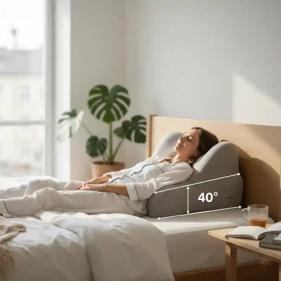 Coussin de Surélévation Jambes & Retour Veineux - VenaLift™ | Drainage & Confort Lit