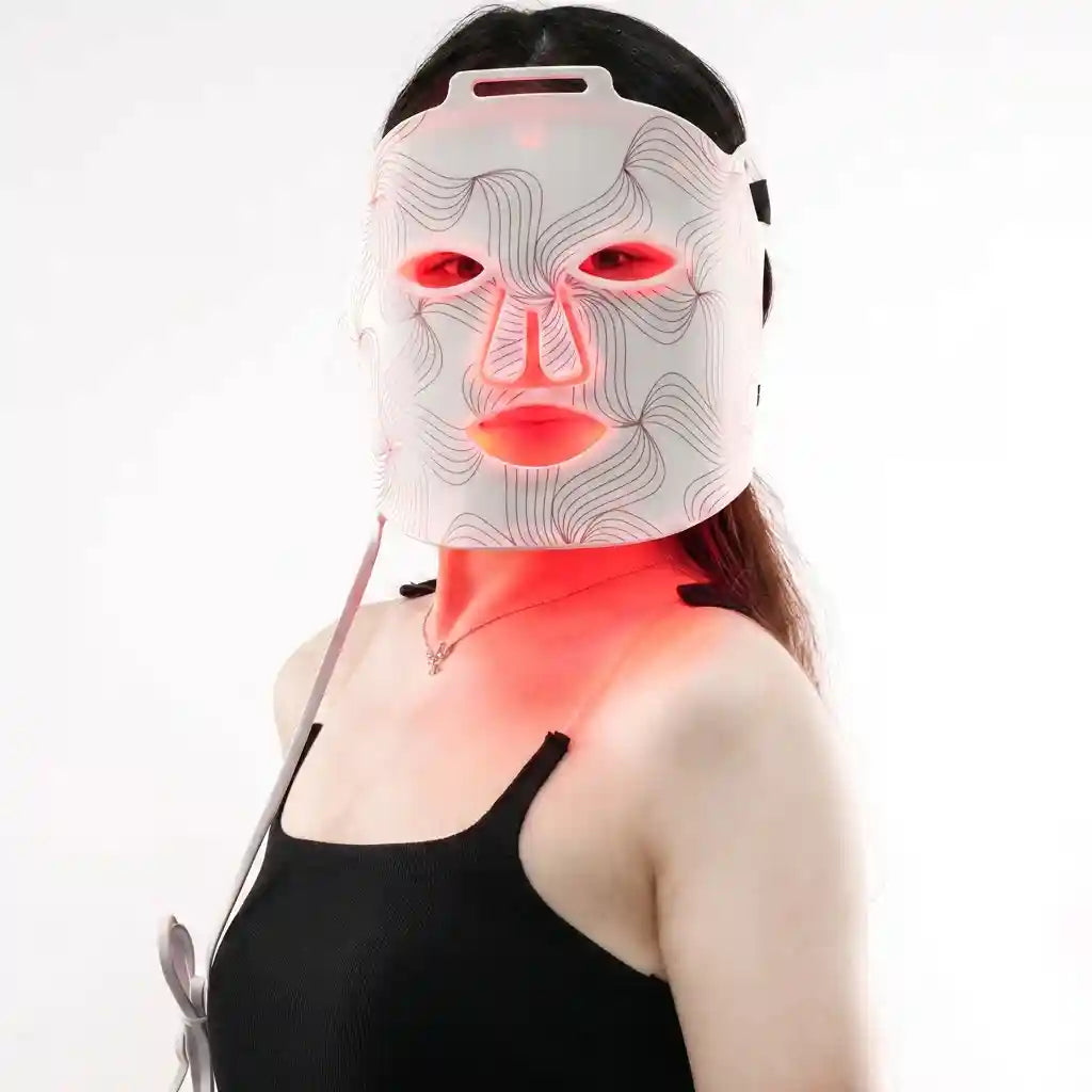 Masque LED Visage Professionnel - LuminaSkin™ Pro