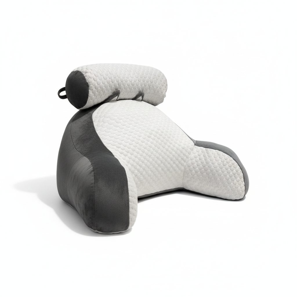 Coussin pour Dormir Assis Lit Lecture Repos - ComfyRest™ — Confort et Soutien | Ergosia