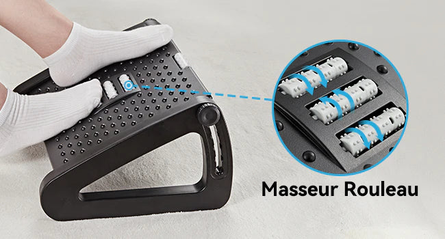 Repose-Pieds Ergonomique de Bureau ErgoStance™