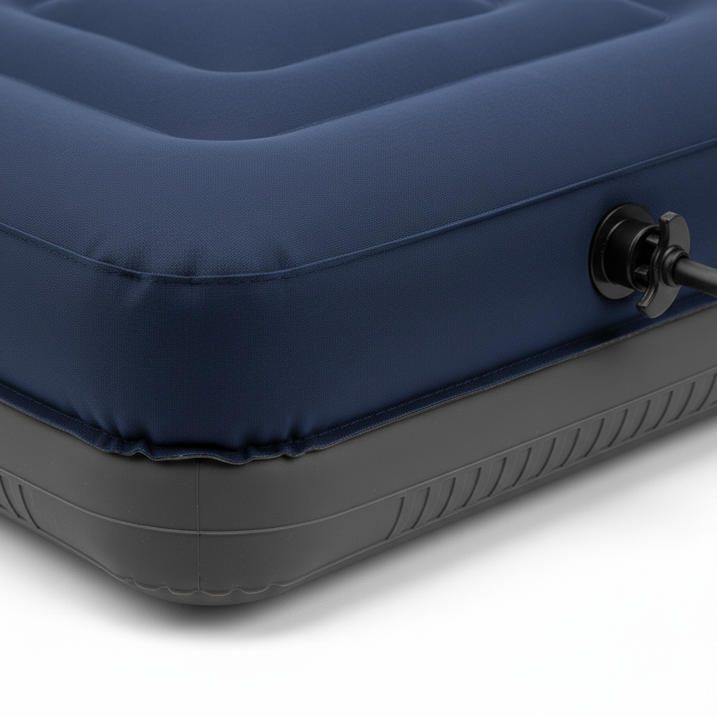 SeniorLift détail tissu antidérapant valve gonflage