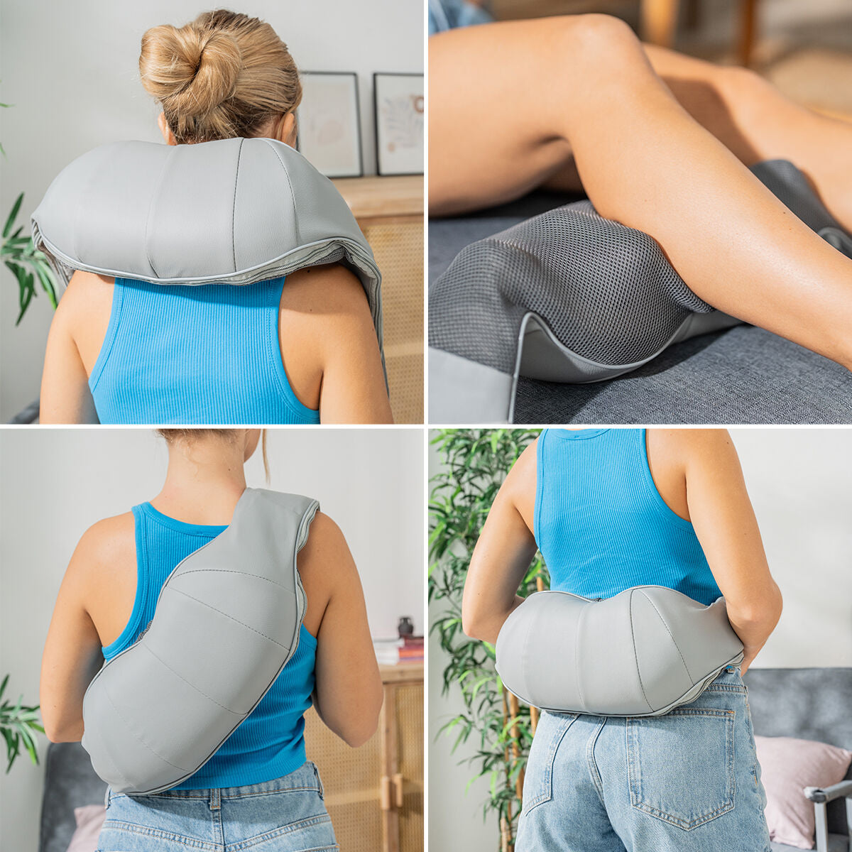 Masseur Cervical Shiatsu Sans Fil & Chauffant - Massatsu™