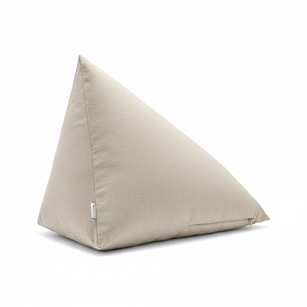 Coussin Lecture Triangulaire Position Semi-Assise - ReadRest | Ergosia