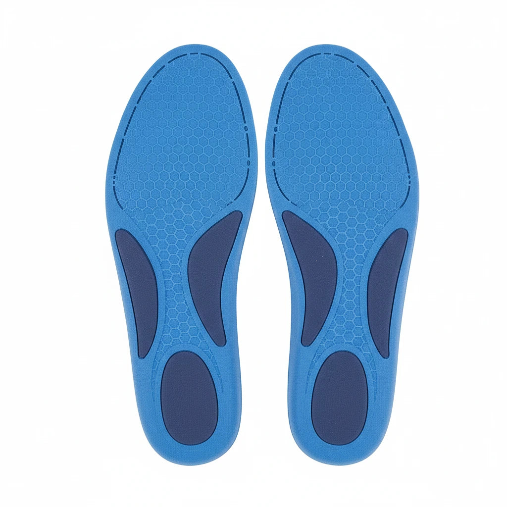 Semelles ArchRelief™ vue dessous nid d'abeille | Ergosia