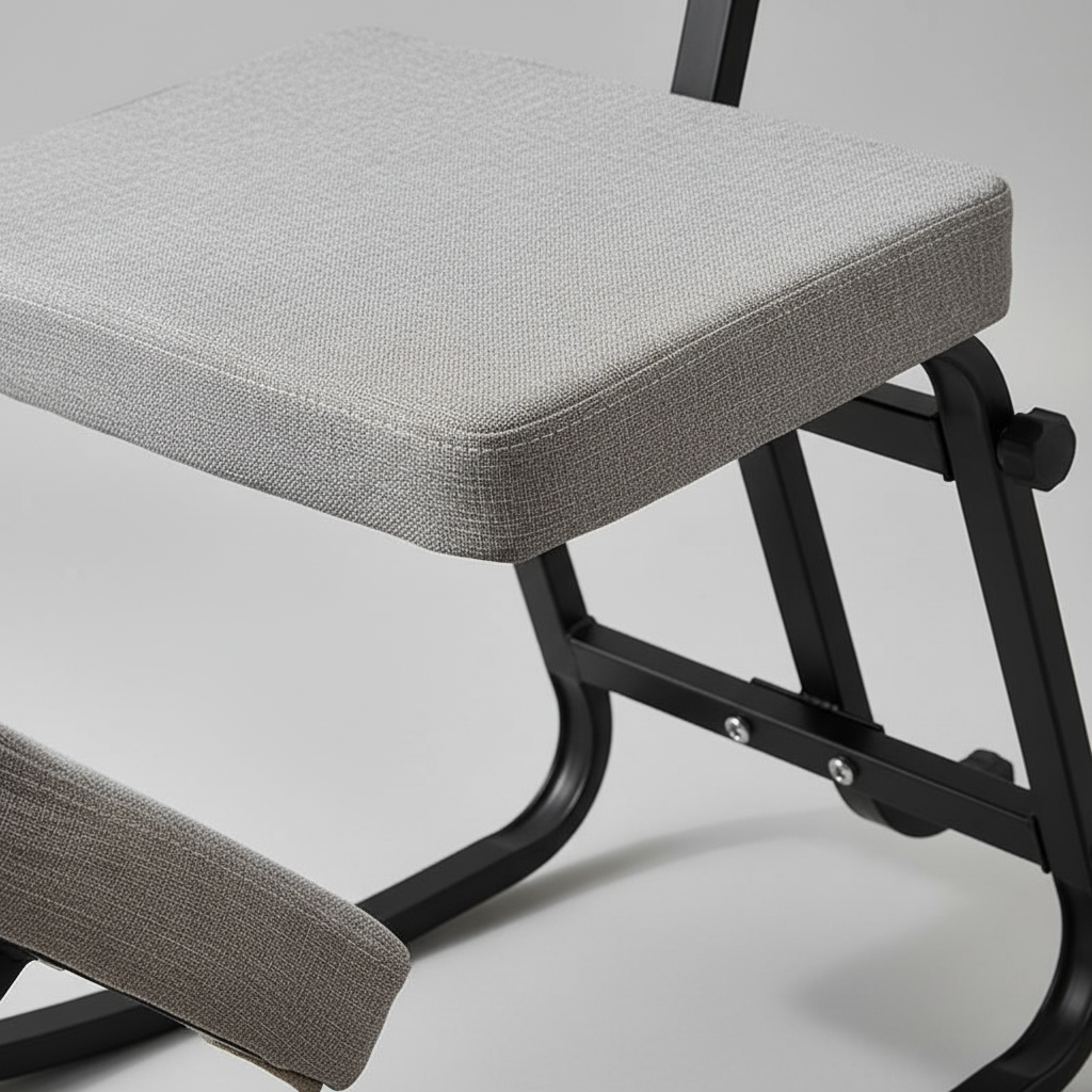 Détail coussin appui genou agenouilloir ErgoKneel™ | Ergosia