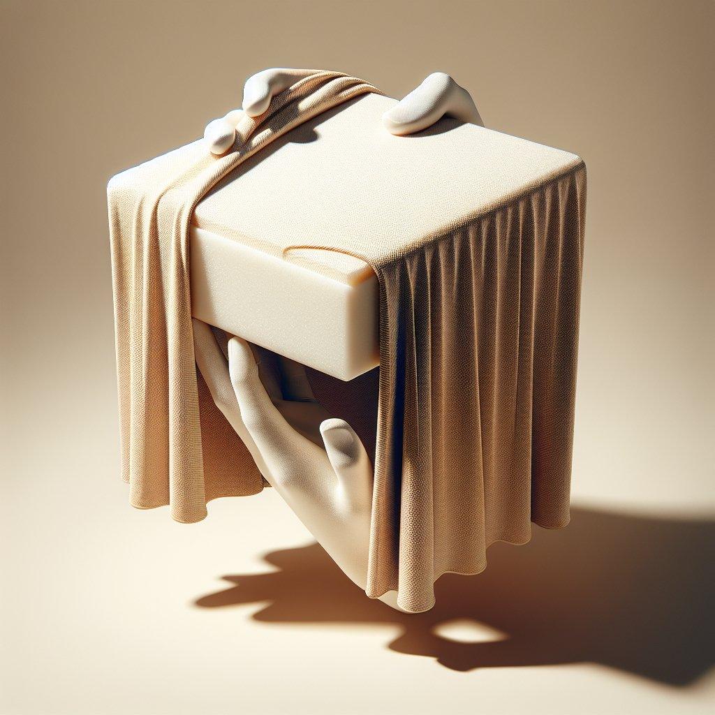 Comment recouvrir un coussin en mousse rectangulaire ? - Mon-Coussin – Boutique Française de Coussins Orthopédiques, de Lecture et pour Animaux