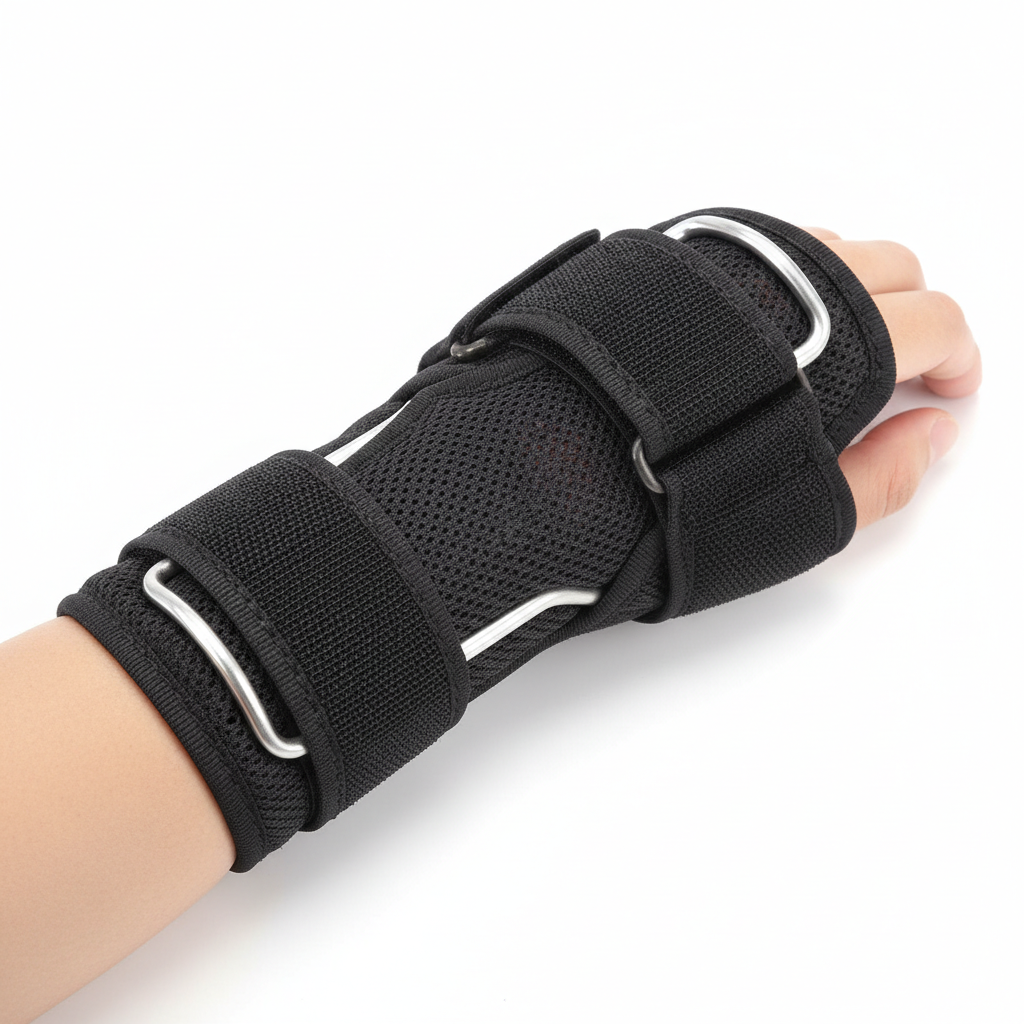 Attelle Tunnel Carpien CarpalNight™ - Support poignet nuit avec barres aluminium ajustables