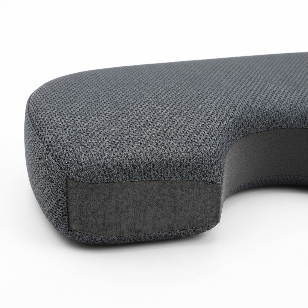 Coussin Ergonomique Piriforme - Détail Mousse Respirante Haute Densité | Ergosia