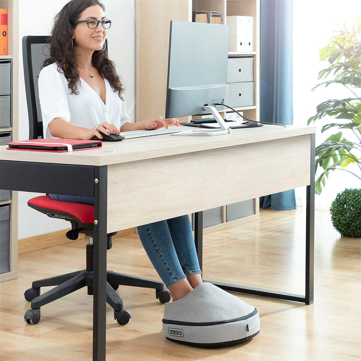 Masseur de Pieds Shiatsu Chauffant - FootRelief Pro™