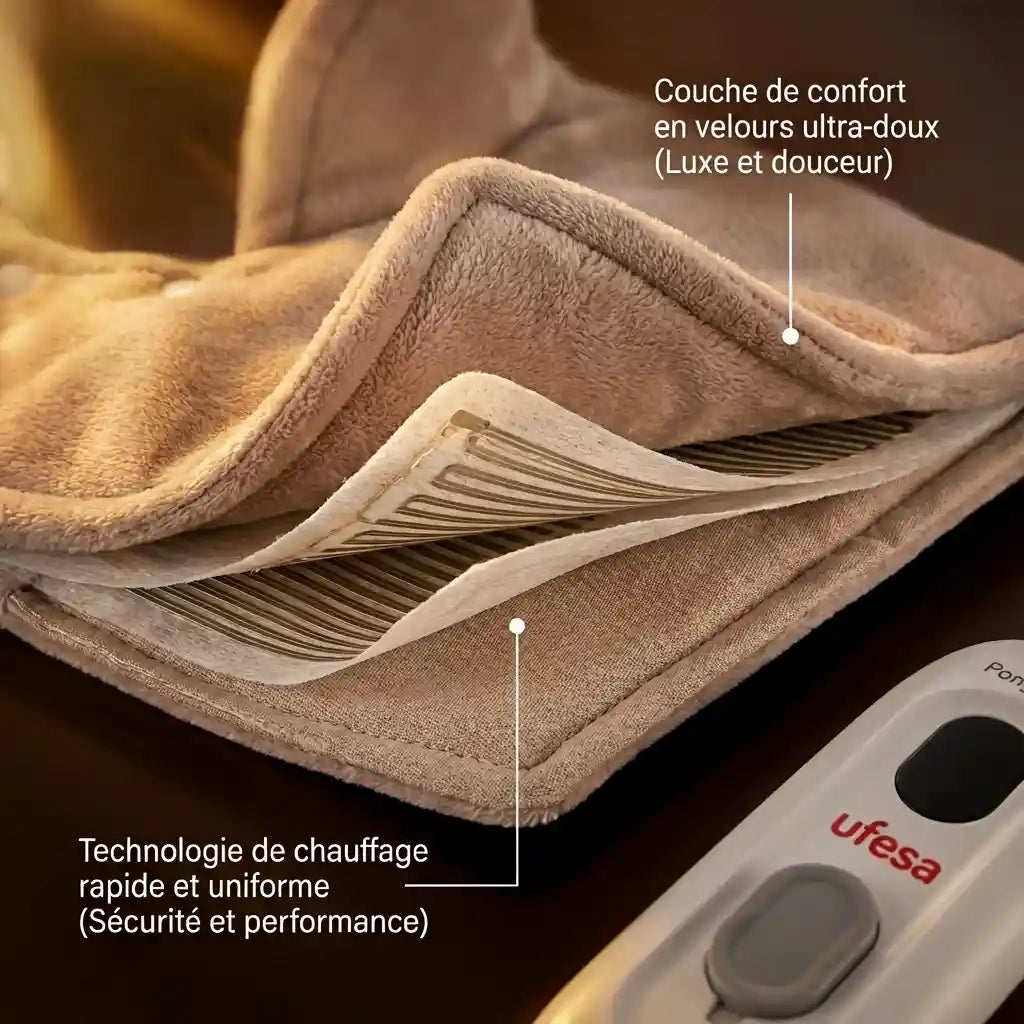 Cape Chauffante Électrique Cervicale & Épaules - Sholkad™