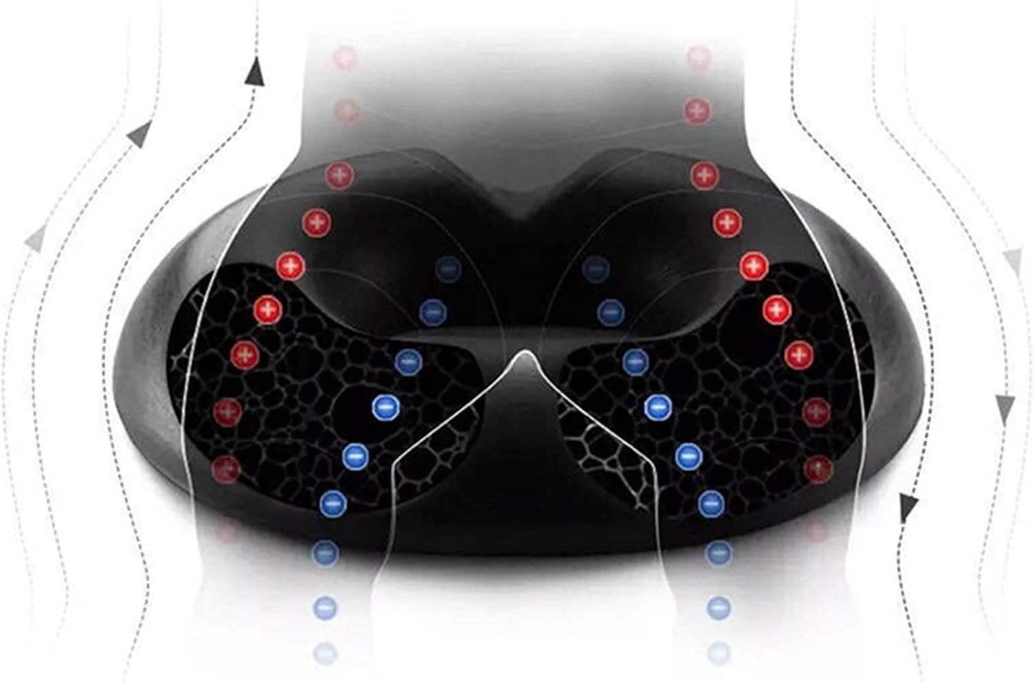 Coussin pour kyste pilonidal – soulage la pression assise – format discret et ergonomique