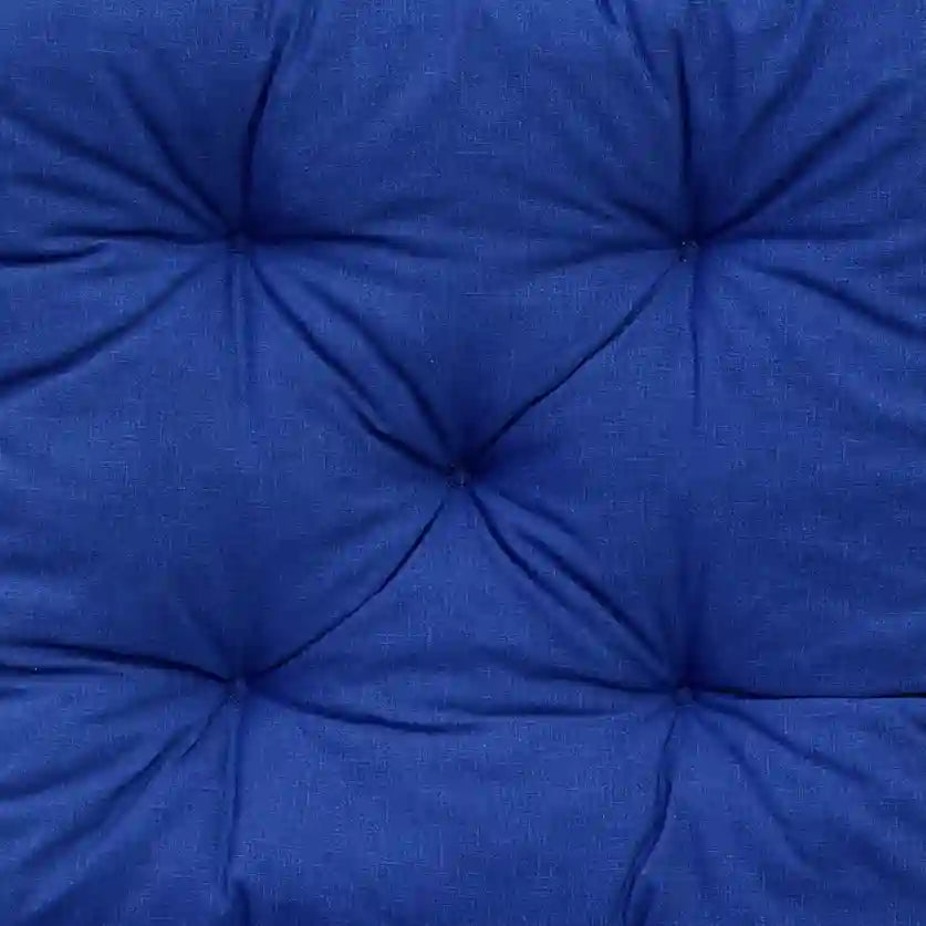 Coussin extérieur bleu Majorelle – Élégance méditerranéenne & confort solaire