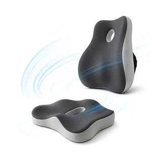 Coussin Lombaire à Mémoire de Forme & Assise Ergonomique - ErgoCore™