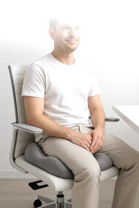 Coussin de chaise ergonomique offrant un alignement optimal du dos