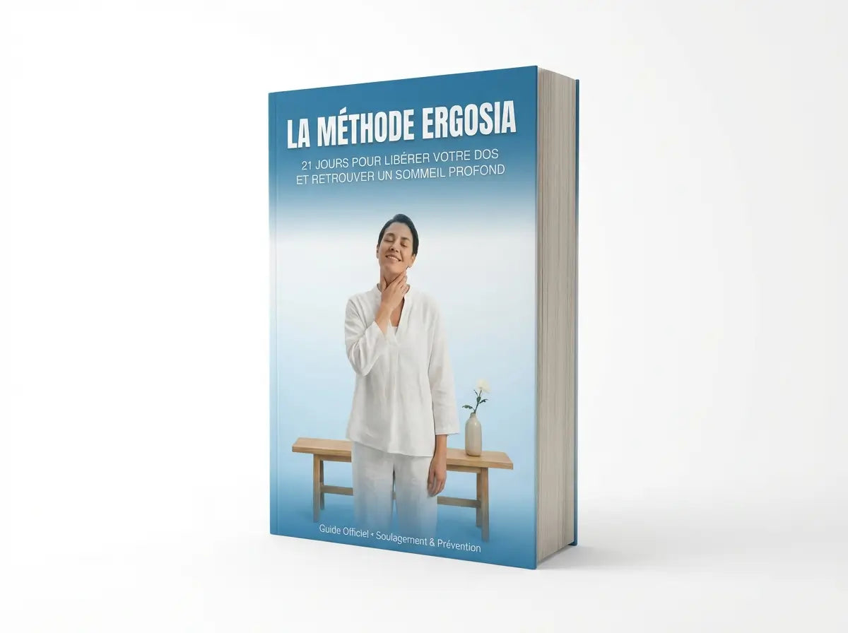 Couverture du livre numérique La Méthode Ergosia guide de soulagement mal de dos et sommeil