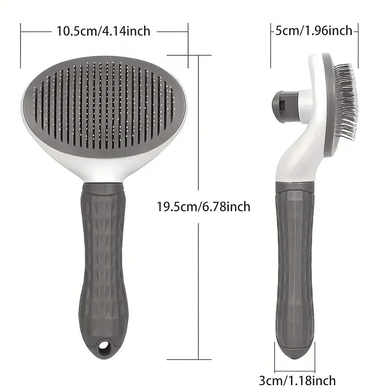 Brosse Auto-Nettoyante Chat & Chien - GroomEase™