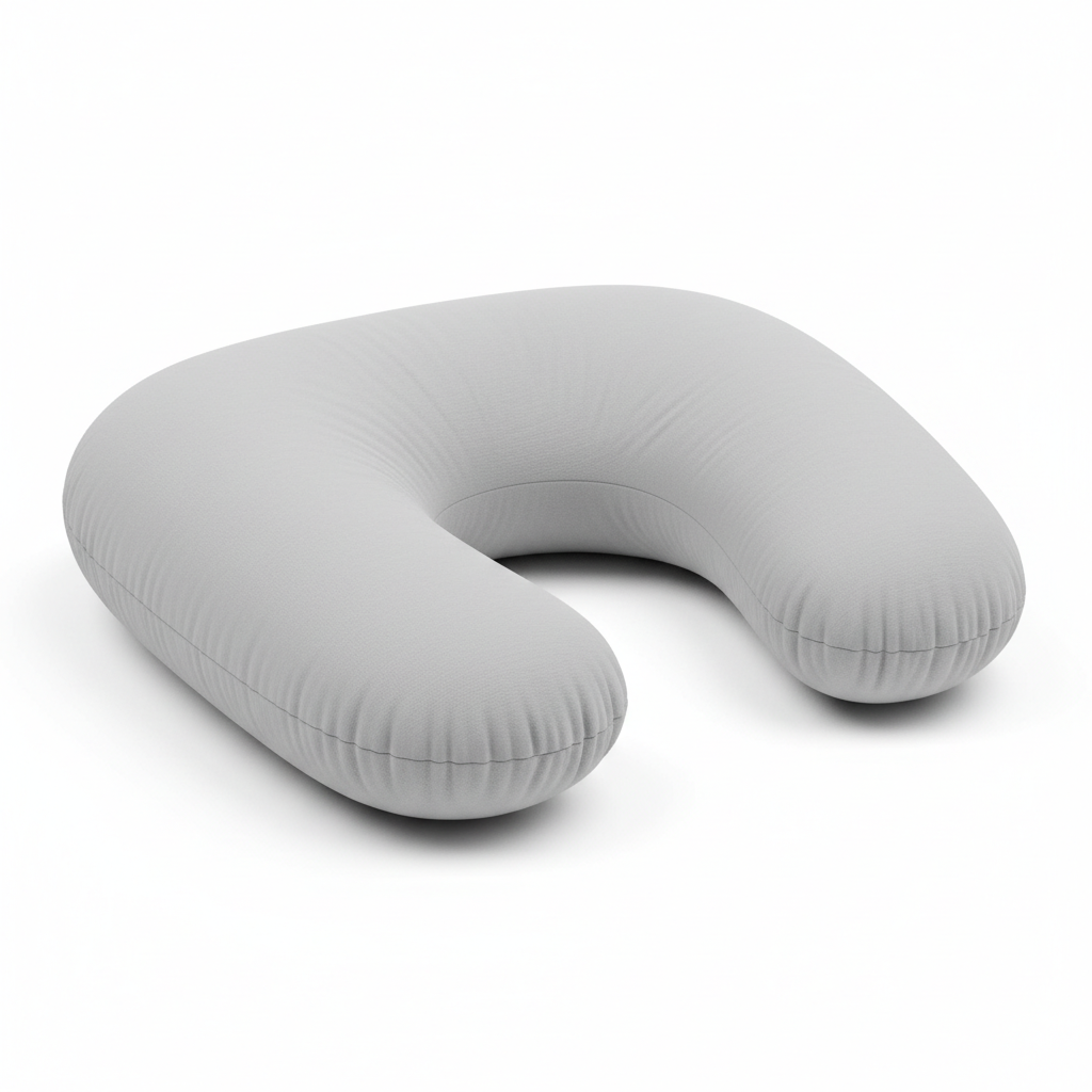 Coussin d'Allaitement NurseComfort™ - Vue principale forme U | Ergosia