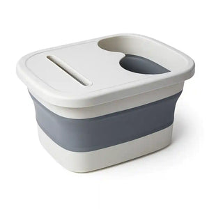 Bain de Pieds Pliable AquaRetreat™ | Votre Rituel de Détente à Domicile