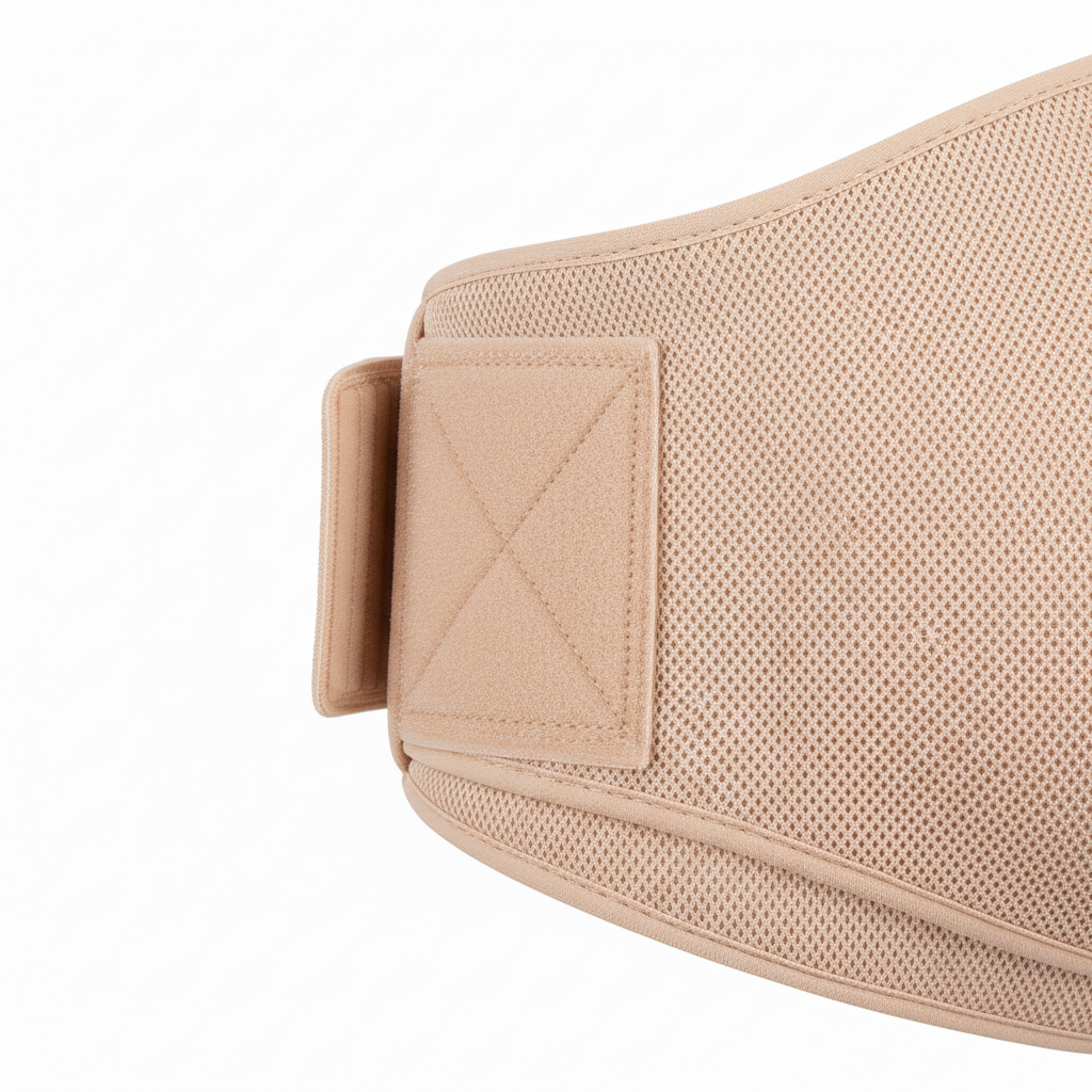 BellyGuard detail sangles reglables velcro tissus respirants confortables