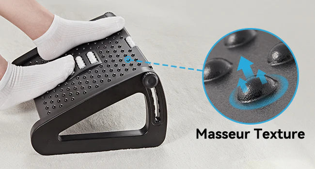 Repose-Pieds Ergonomique de Bureau ErgoStance™