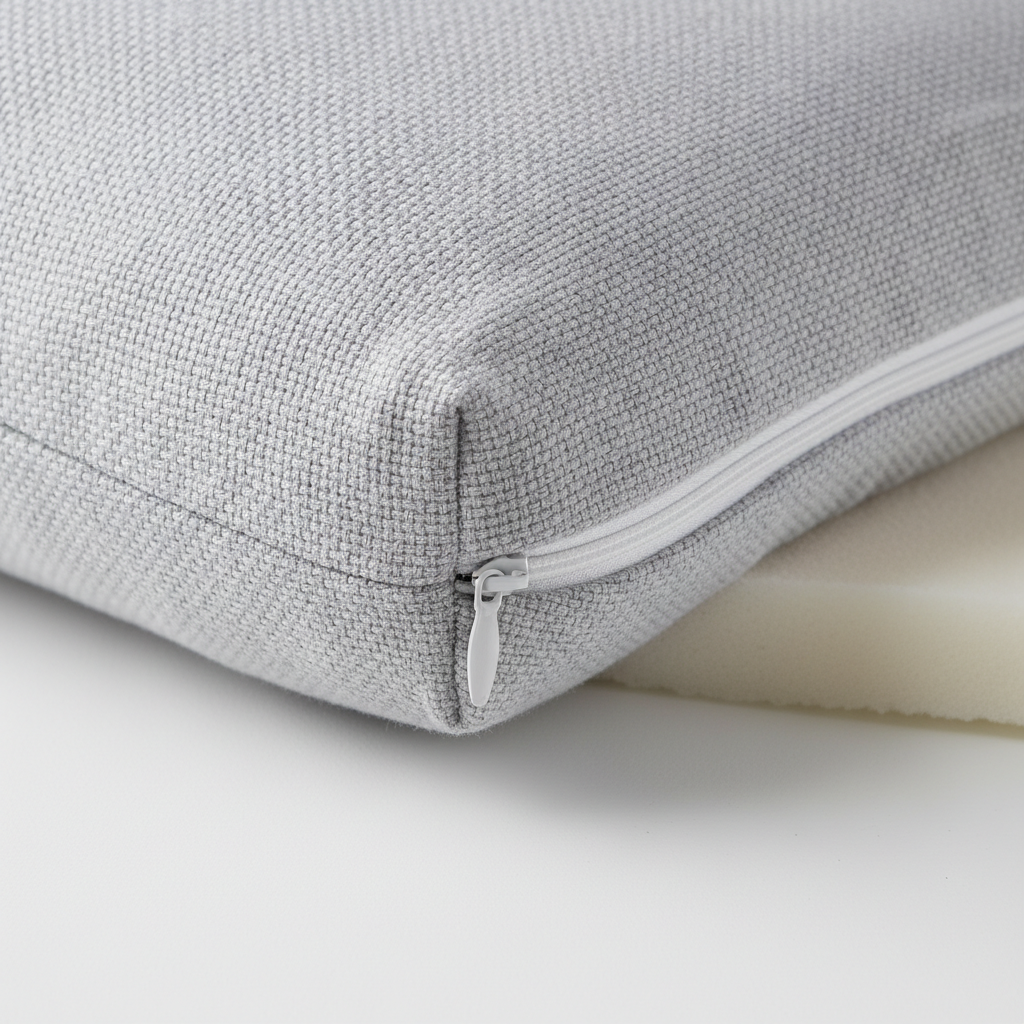 ErgoRest™ Coussin Incliné Semi-Assis - Détail Housse