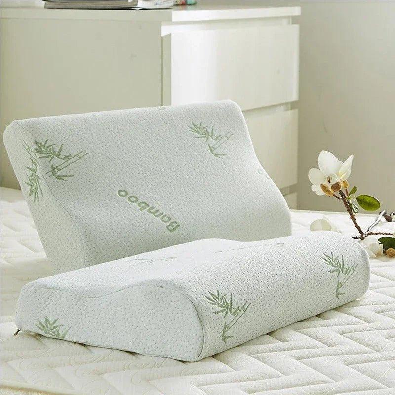 Coussin bambou haute qualité blanc - Mon - Coussin