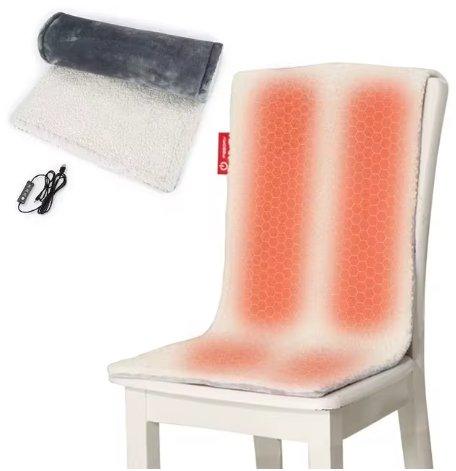 Coussin chauffant électrique dos épaules nuque détente musculaire