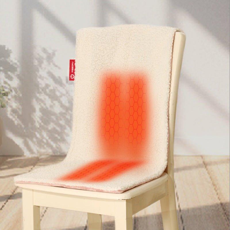 Coussin chauffant dos nuque électrique soulagement douleurs musculaires