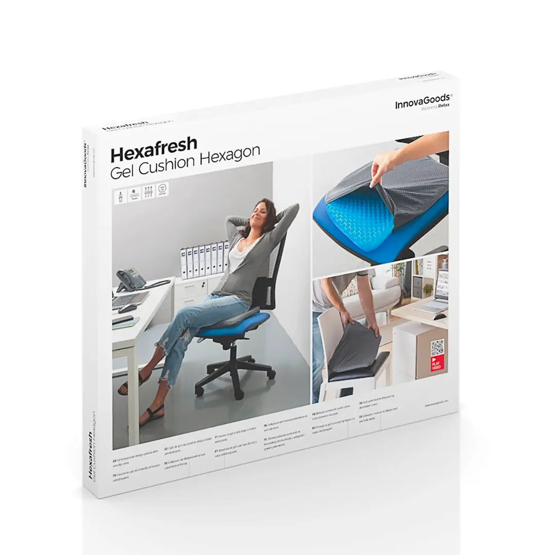 Coussin Anti Escarre Gel d'Assise - AirGrid™