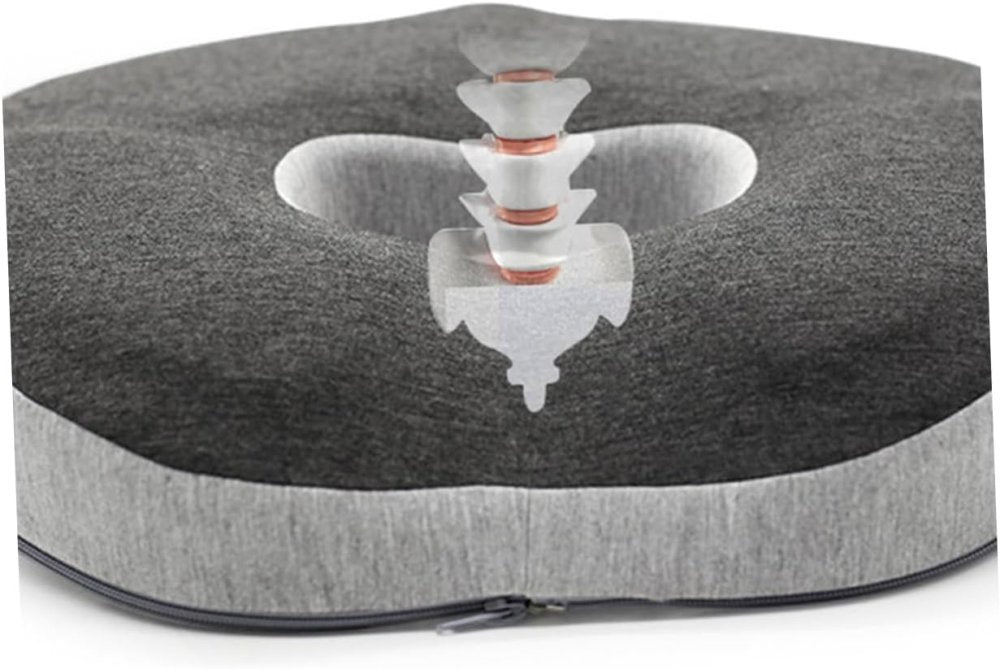 Coussin Orthopédique pour Coccyx : Support Ergonomique avec Mousse Mémoire de Forme - Mon - Coussin – Boutique Française de Coussins Orthopédiques, de Lecture et pour Animaux