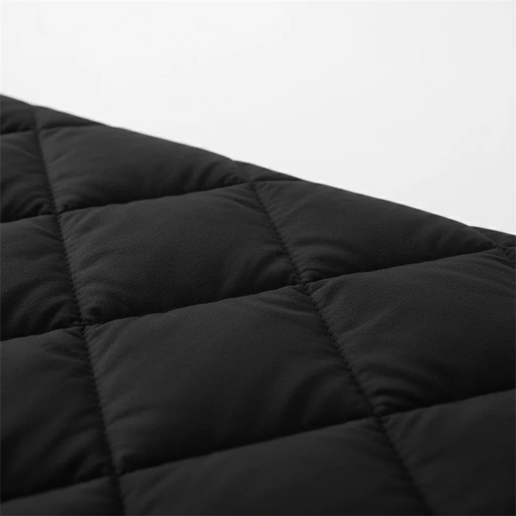 Détail matelassage couverture lestée coton | Ergosia