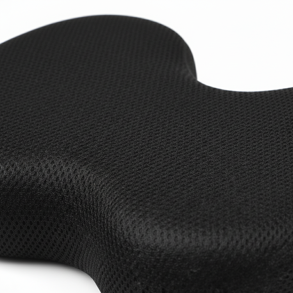 Détail maille 3D coussin bureau