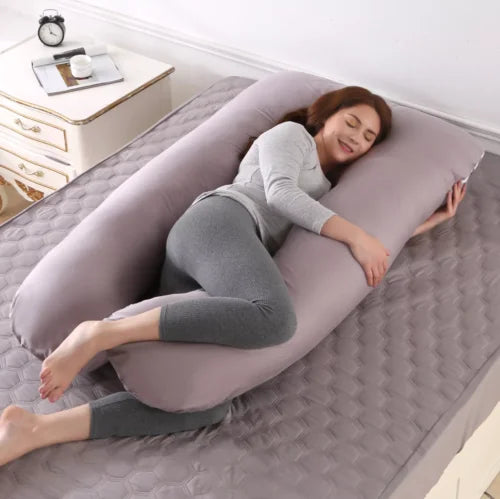 Coussin de grossesse NidDouillet - position sommeil confort
