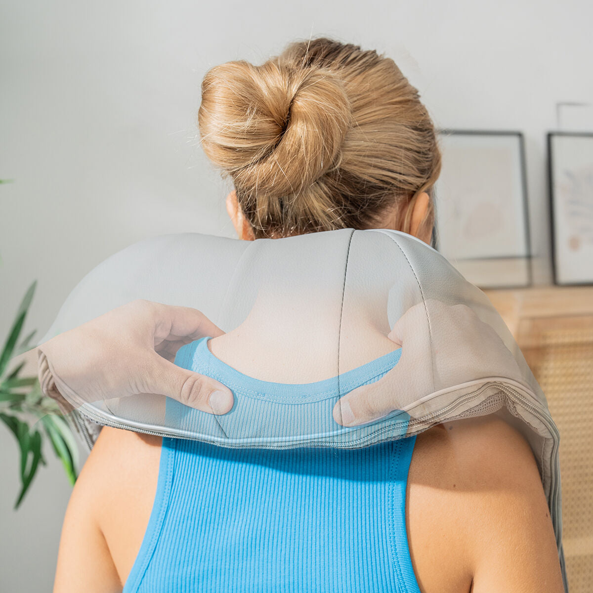 Masseur Cervical Shiatsu Sans Fil & Chauffant - Massatsu™