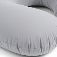 Détail housse coton coussin grossesse MaterniCare, texture douce