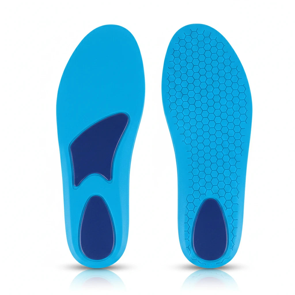 Paire semelles orthopédiques ArchRelief™ — top + dessous | Ergosia