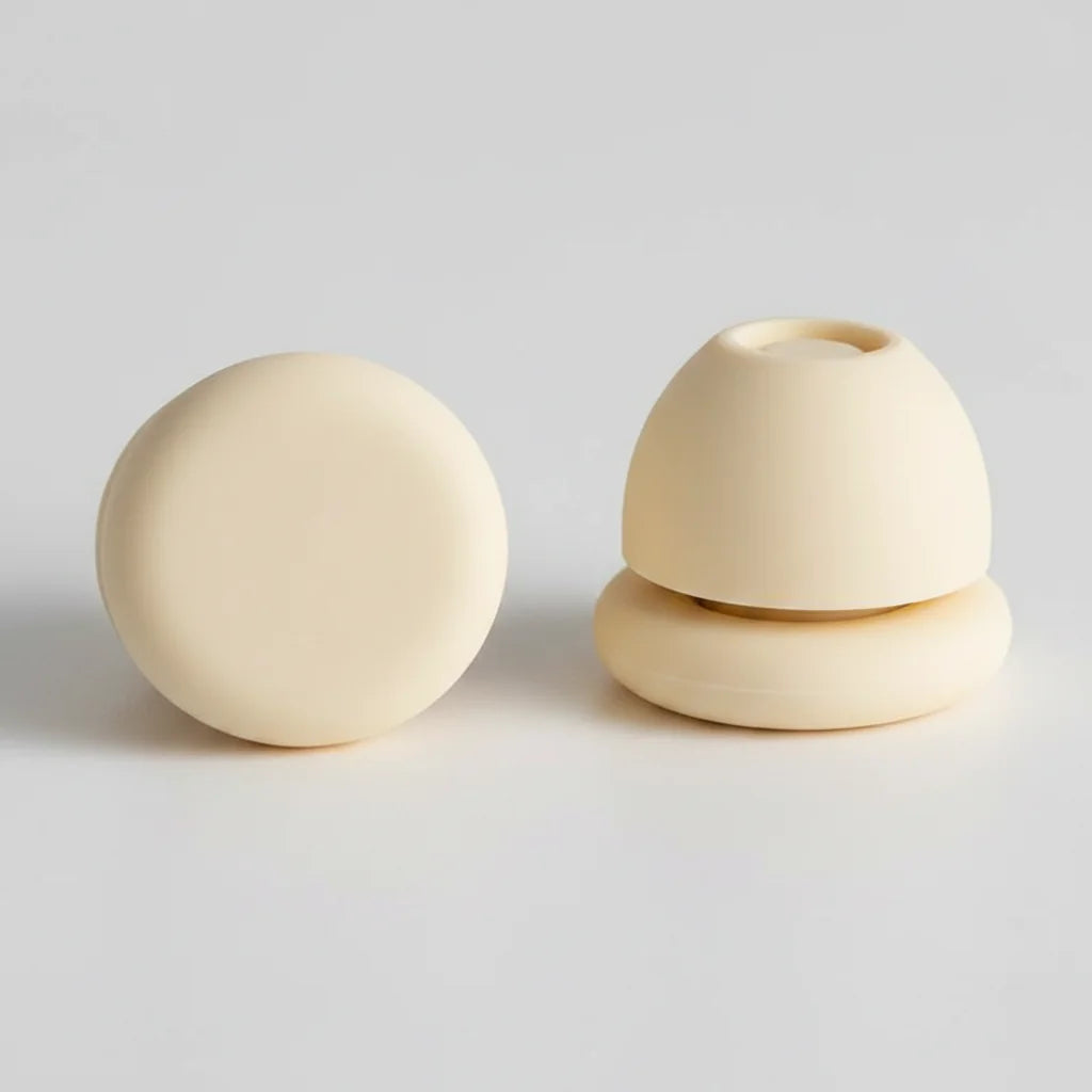 Détail texture silicone souple bouchons oreille nuit