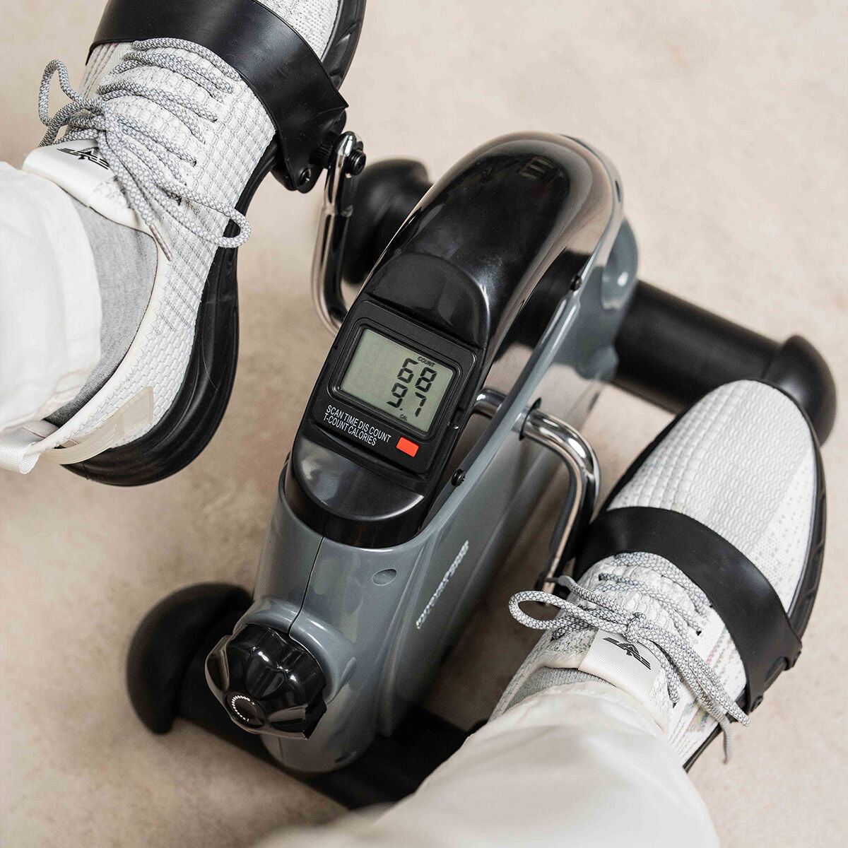 Pédalier d'Exercice Bras & Jambes avec Tapis Antidérapant - Velora™