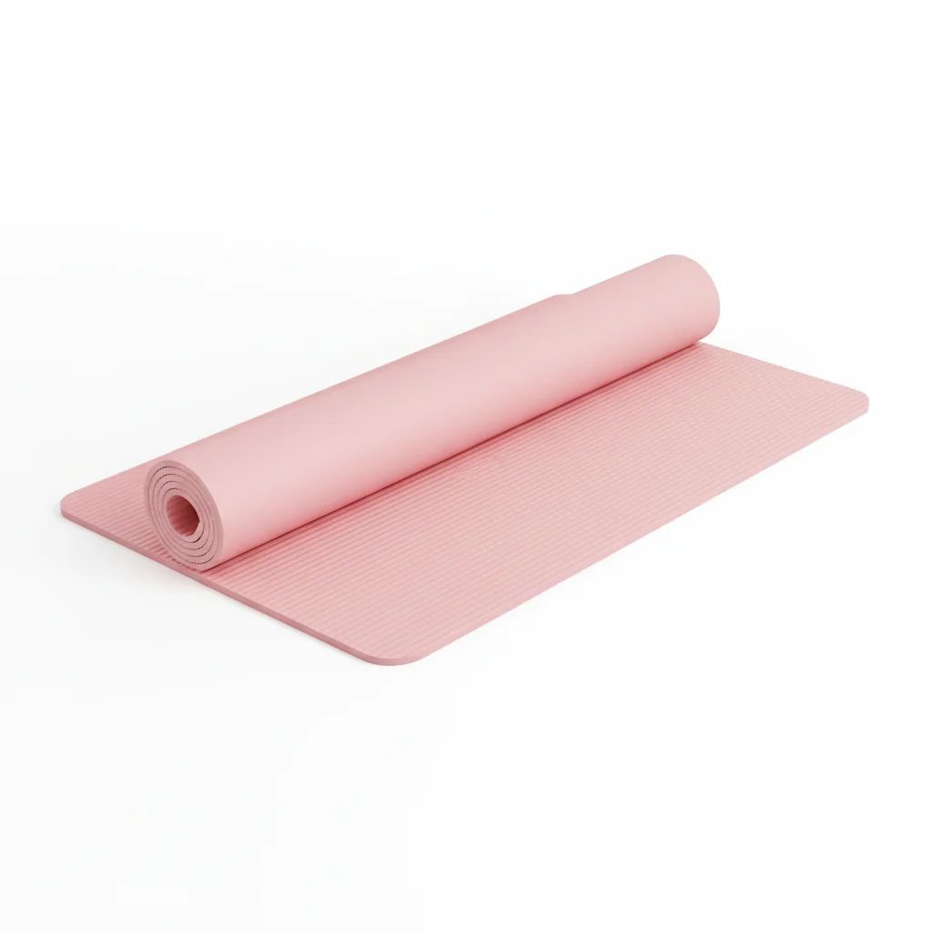 Tapis Yoga ZenMat rose 8mm — vue principale | Ergosia