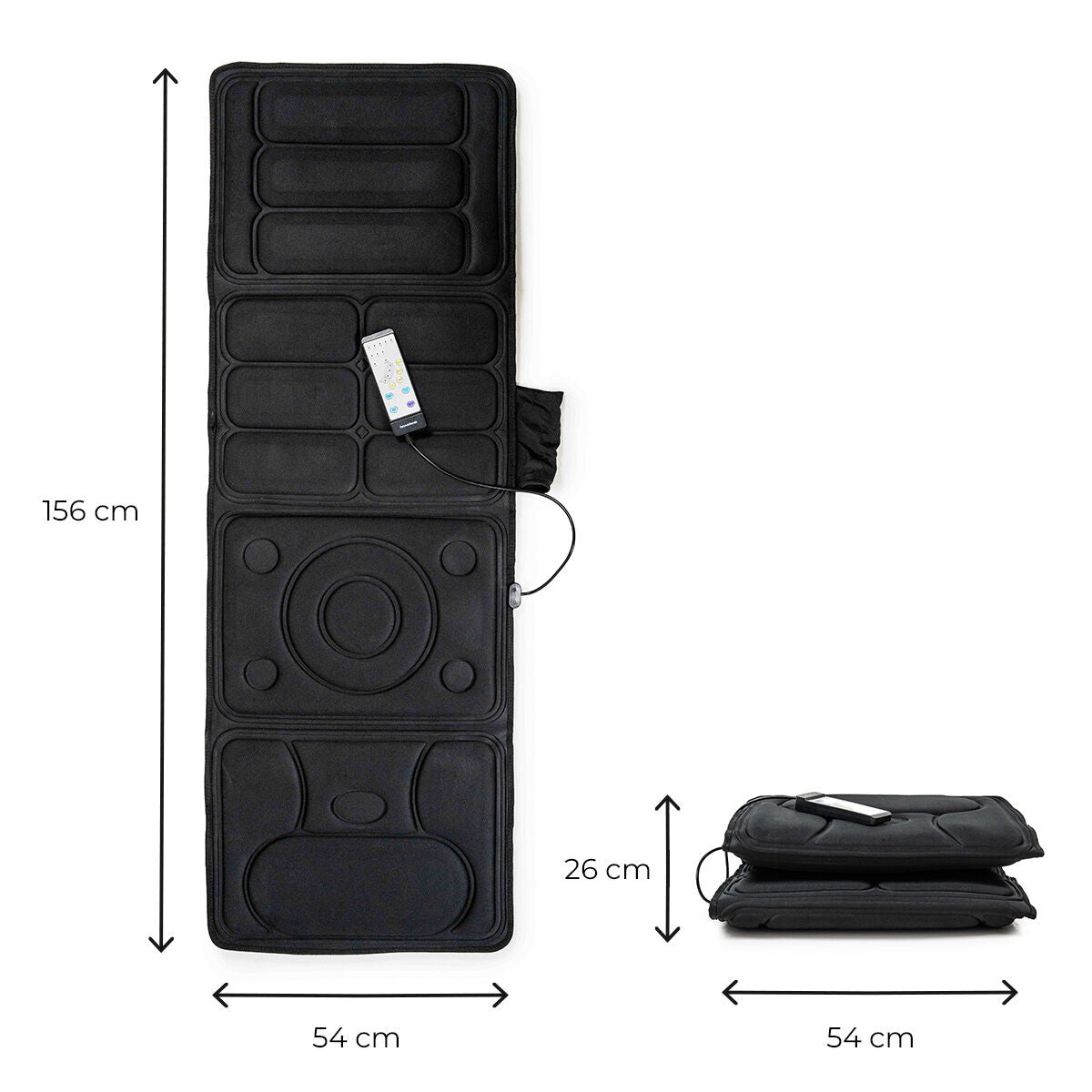 Matelas de Massage Corporel Chauffant - TheraMat™